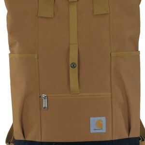 Carhartt Brown/Tan Canvas Utility Backpack